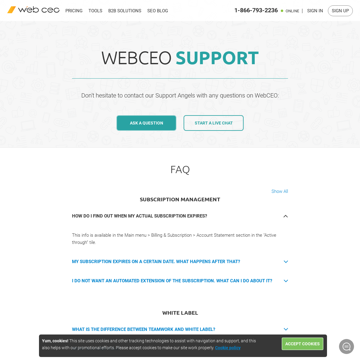 WebCEO SEO & Digital Marketing Tools for Agencies